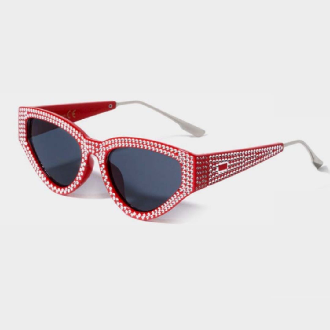 Red Retro Sunglasses