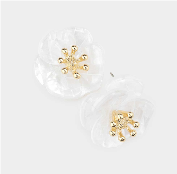 Flower Stud Earrings